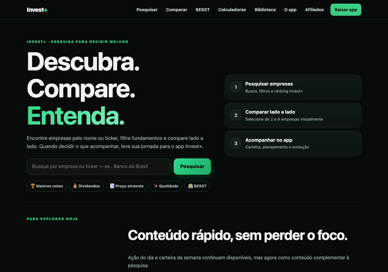 Home do Invest+